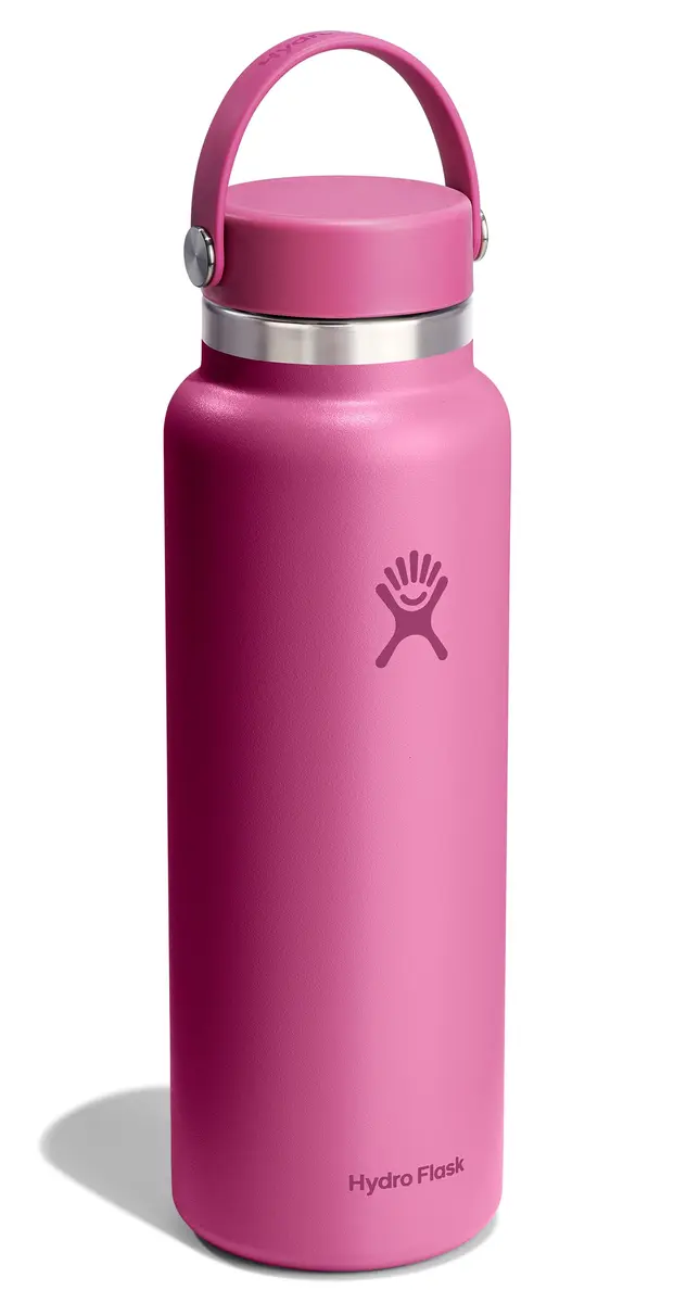 Hydro Flask Water Bottle - Insulated Stainless Steel - Wide Mouth Flex Lid, Leakproof, 40 Oz | Keeps Drinks Cold 24H & Hot 12H - view 2
