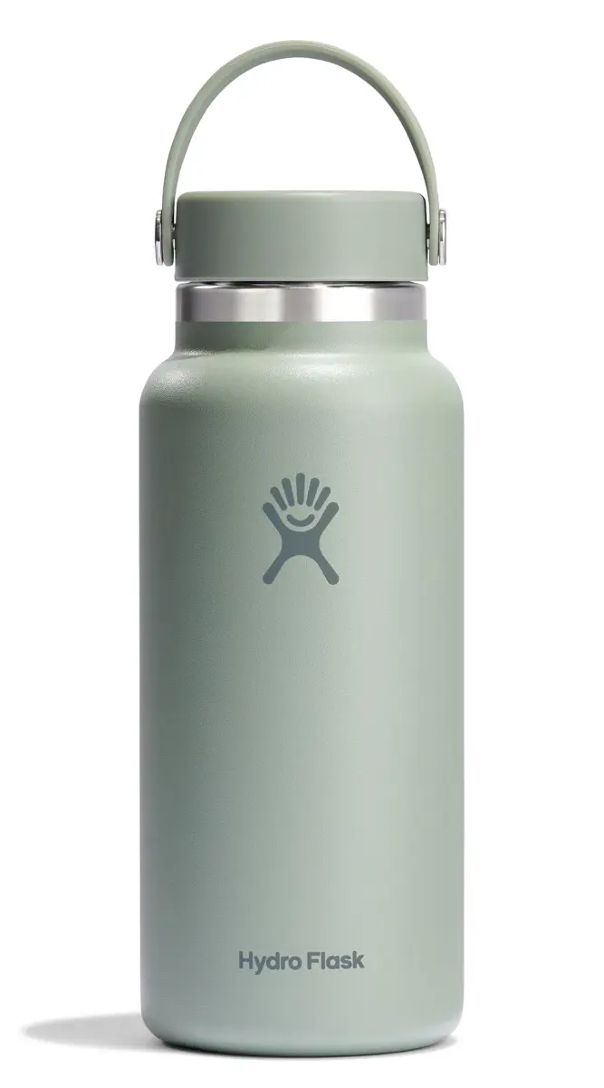 Hydro Flask 32 Oz Tonal Agave Wide Mouth Water Bottle | Stainless Steel, Insulated - main product image
