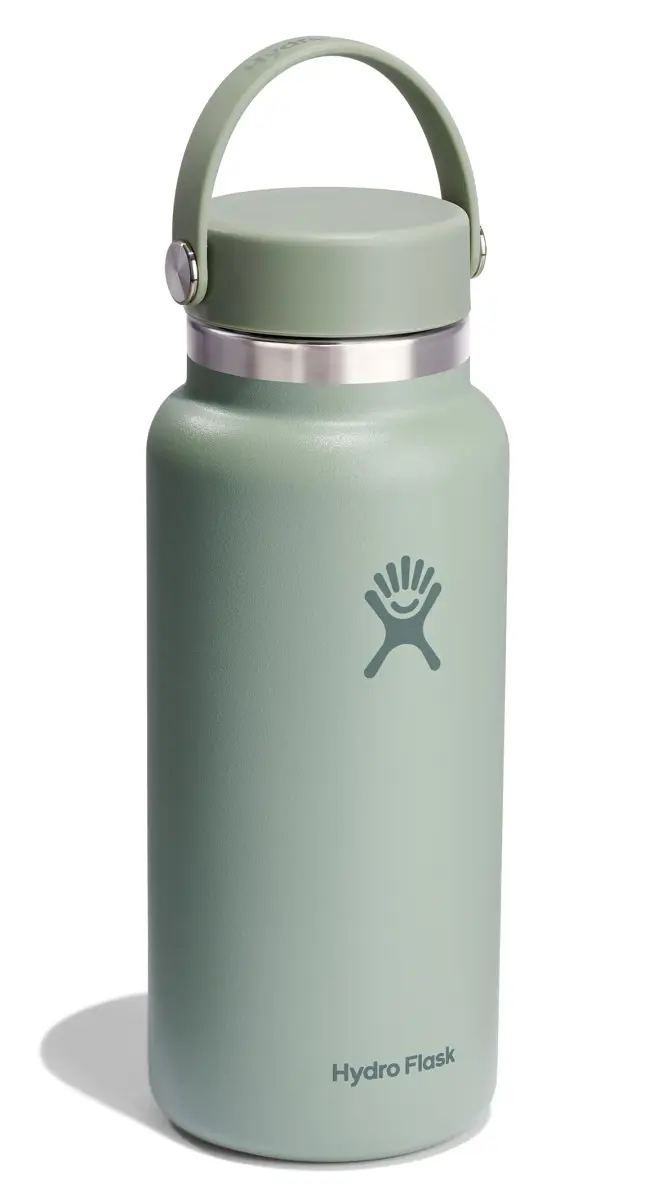 Hydro Flask 32 Oz Tonal Agave Wide Mouth Water Bottle | Stainless Steel, Insulated - view 2