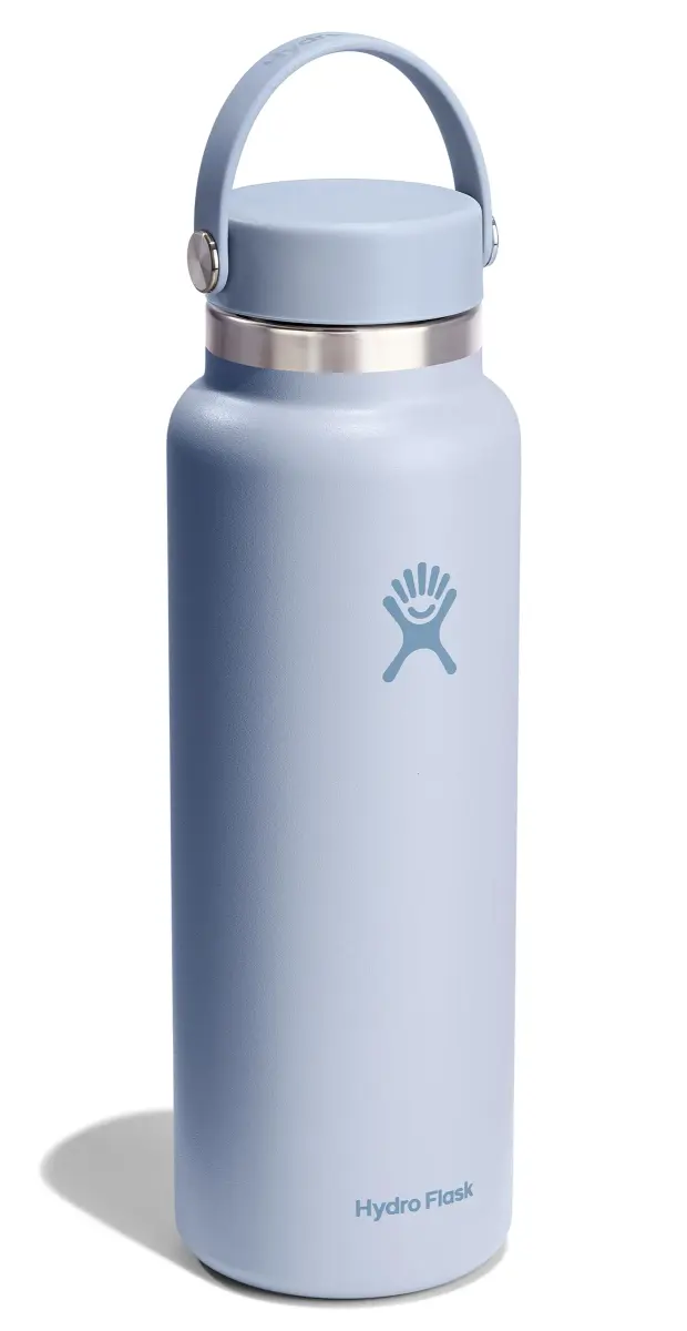 Hydro Flask 40 Oz Surf Wide Mouth Water Bottle | Insulated Stainless Steel, Cold 24 Hrs, Hot 12 Hrs - view 2