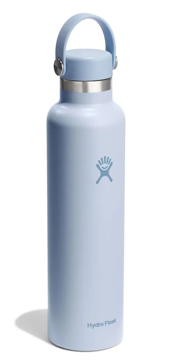 Hydro Flask 24 Oz Standard Mouth Water Bottle in Surf Blue - Insulated Stainless Steel - view 2