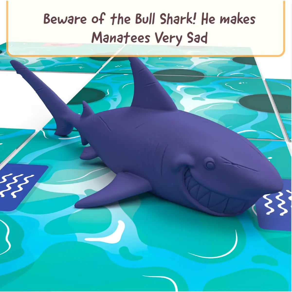 Buffalo Games I Heart Manatees Board Game Strategy | Ages 10+ | Multicolor 10.5x10.5x2 in - view 4