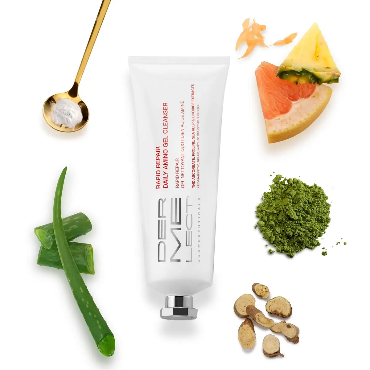 Dermelect Rapid Repair Daily Amino Gel Cleanser for Sensitive Skin | Hydrating, pH-Balanced, All Skin Types, 4 oz - view 8