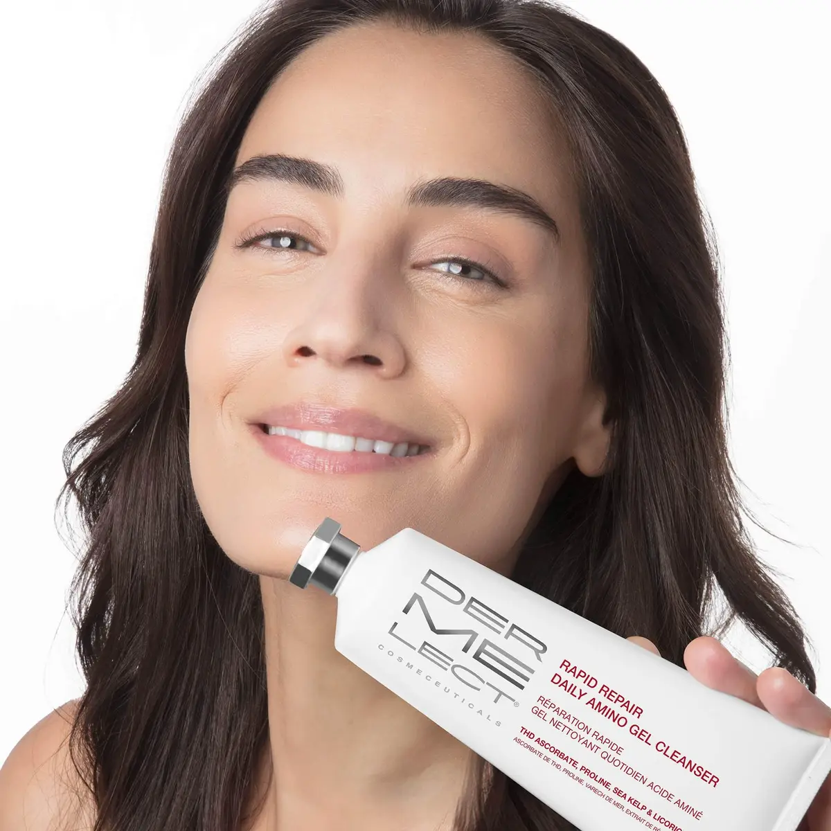 Dermelect Rapid Repair Daily Amino Gel Cleanser for Sensitive Skin | Hydrating, pH-Balanced, All Skin Types, 4 oz - view 2
