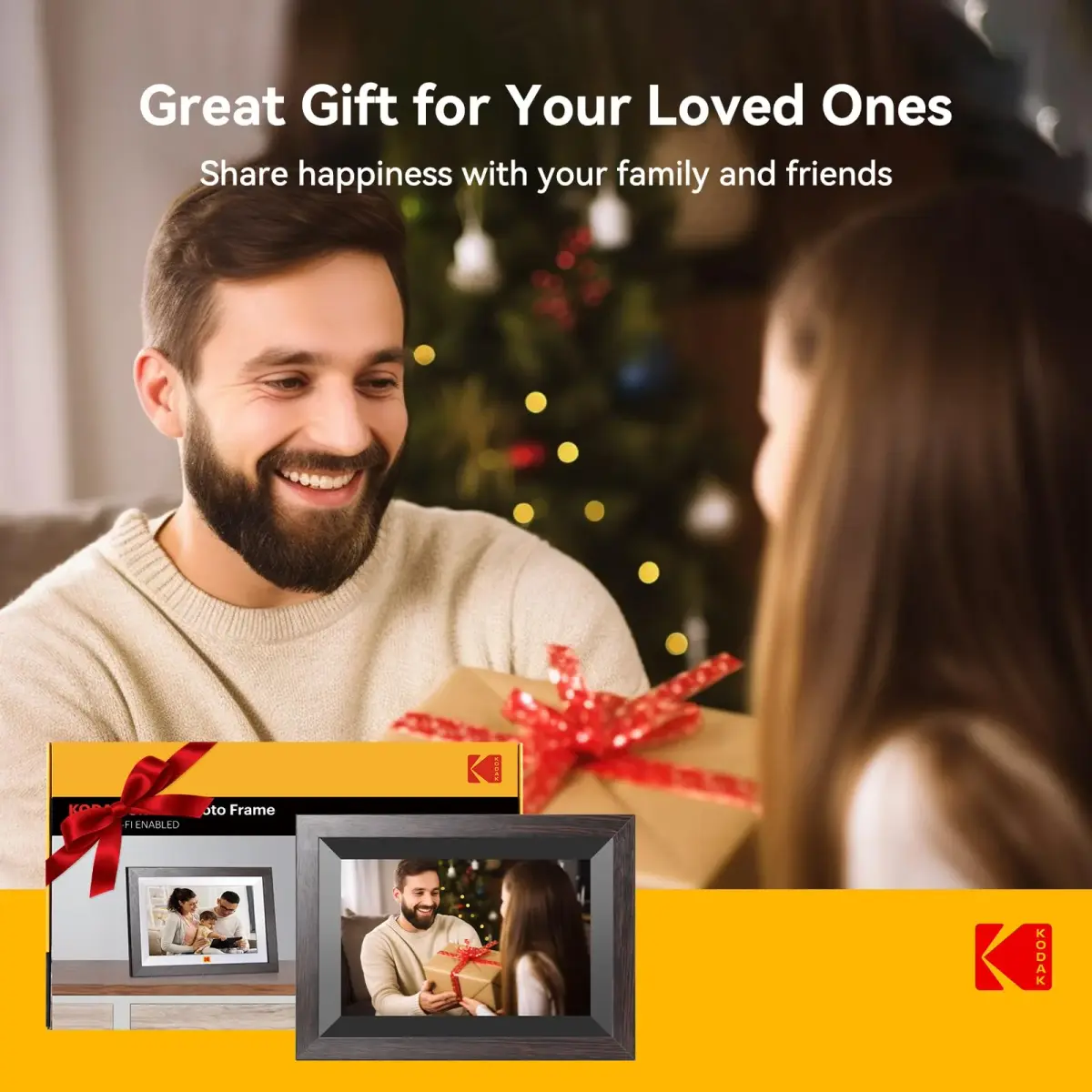 KODAK 10.1 Inch WiFi Digital Picture Frame with 32GB Storage, 1280x800 IPS Touch Screen | Share Moments Instantly - view 9
