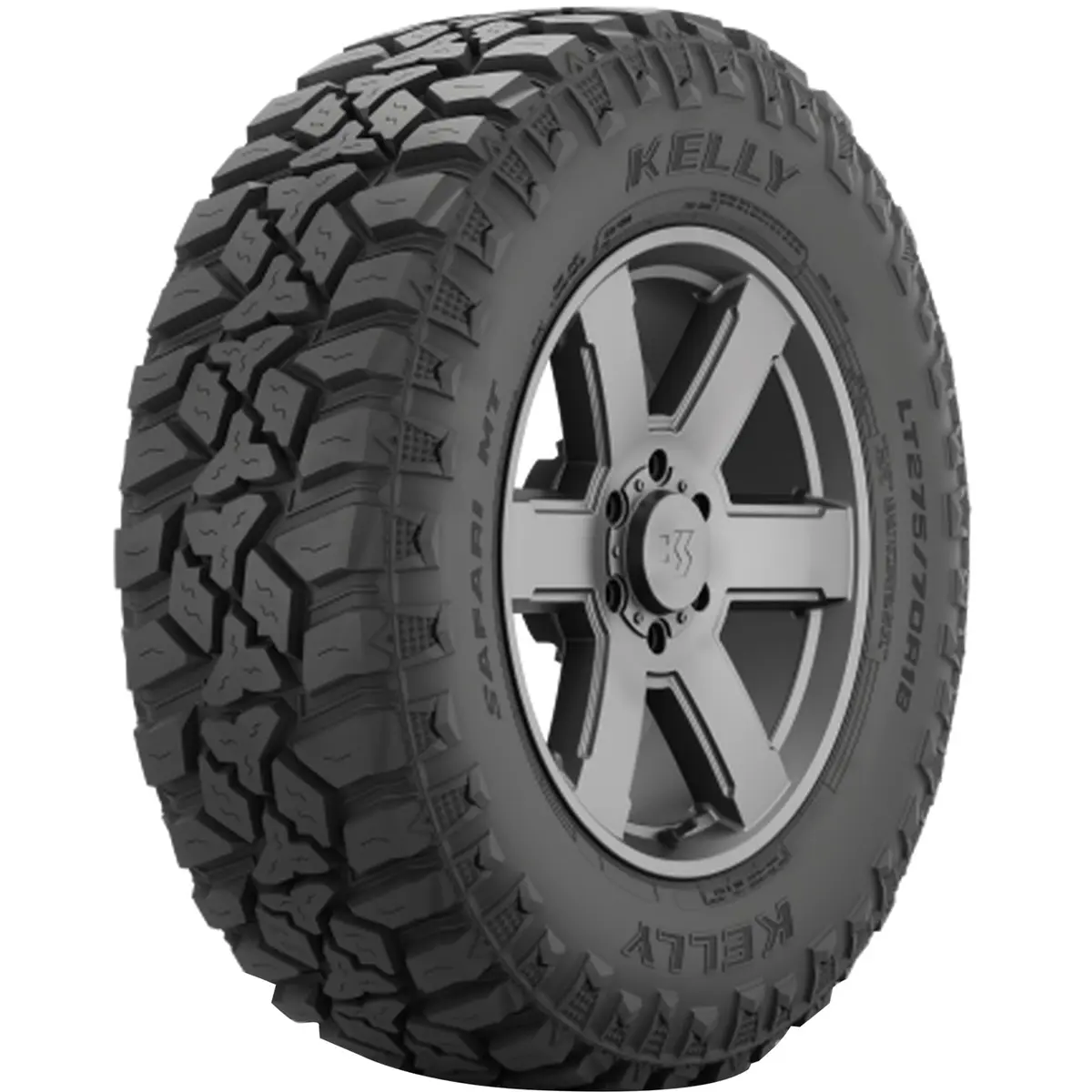 Kelly Safari MT All-Season 31x10.50R15LT C 109 Q Tire | Off-Road Grip & Mud Traction - main product image
