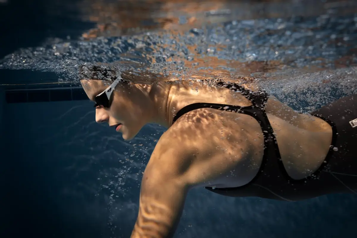 ARENA Powerskin Impulso Open Back Women's Competition Swimsuit US Size 28 | Hydrodynamic, Moderate Compression - view 3