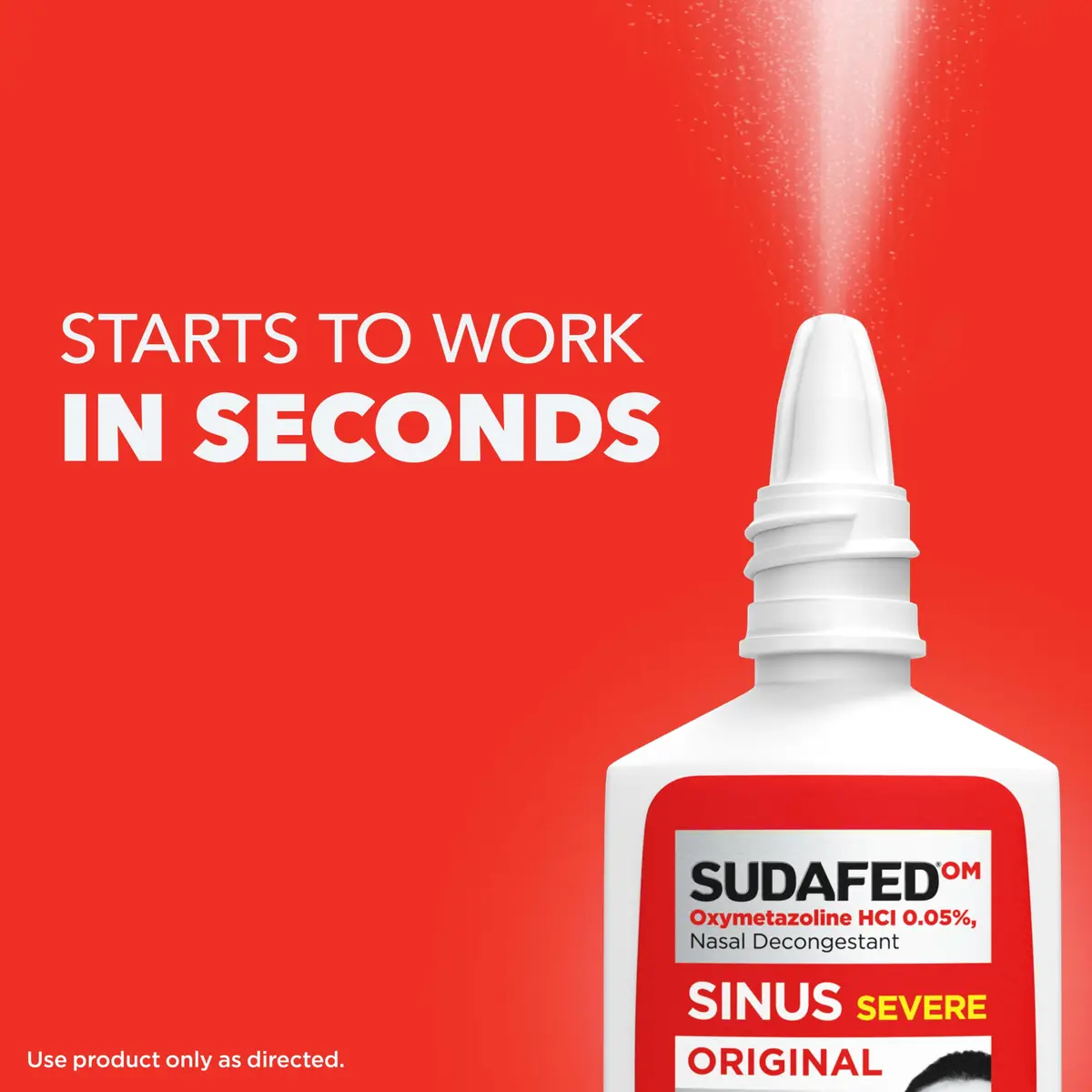 Sudafed Sinus Severe Nasal Spray 1 fl oz | Fast-Acting Sinus Relief for Adults & Kids 6+ - view 5
