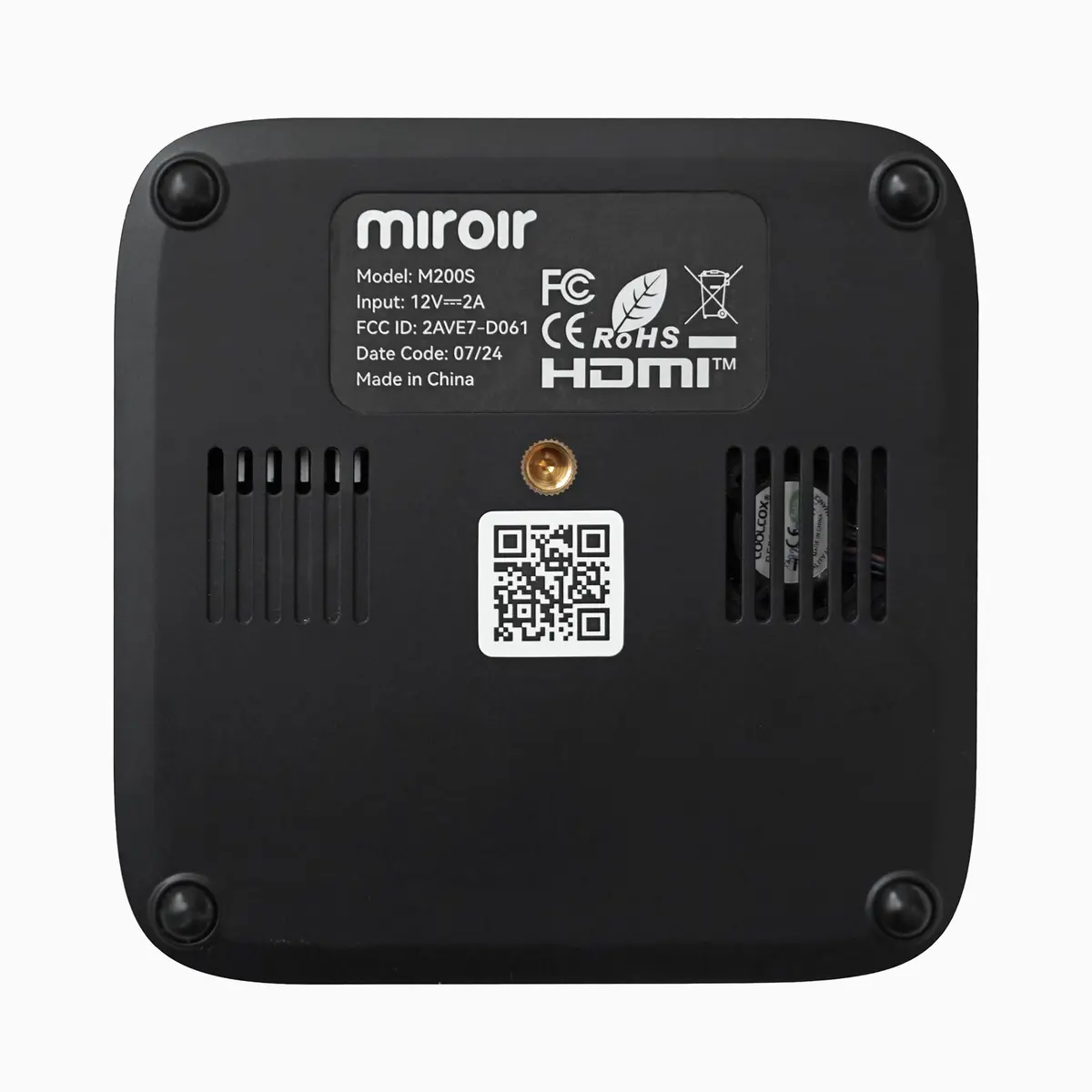 Miroir M200S Portable HD Projector 720p | Android TV Streaming, Auto Focus, 100” Display - view 4