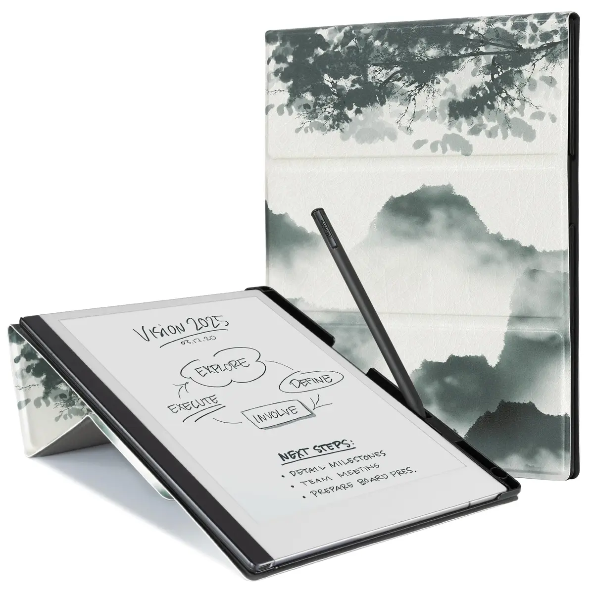 CoBak Case for reMarkable 2 Paper Tablet | Multi-Angle Protective Cover with Pen Holder - main product image