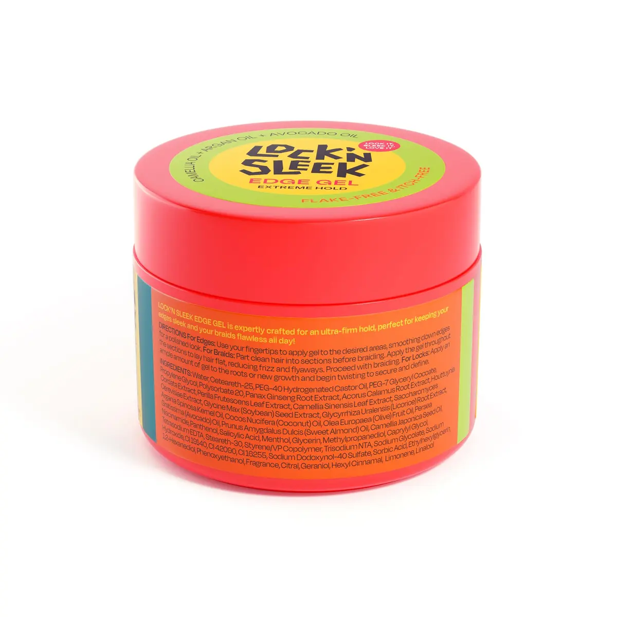 LOCK'N SLEEK Edge Control Gel Extreme Hold No Flake 5oz | Tames Frizz & Edges, All-Day Control - view 8