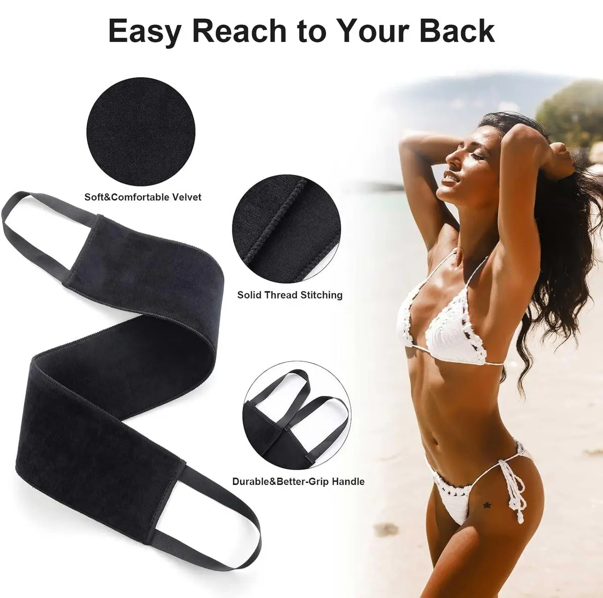 G GAIYAH 3 in 1 Self Tanning Mitts Kit | Double-sided, Waterproof, Reusable for Even Tan - view 5