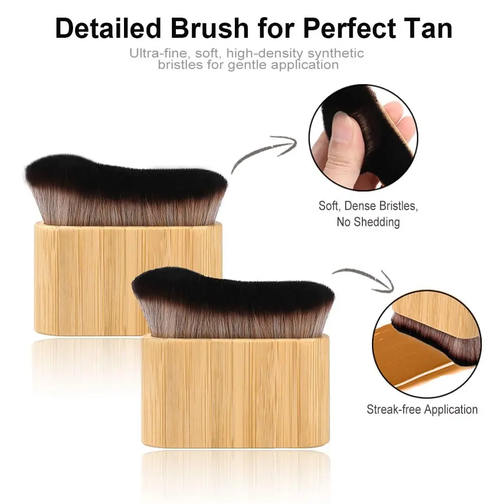 G GAIYAH 3 in 1 Self Tanning Mitts Kit | Double-sided, Waterproof, Reusable for Even Tan - view 4
