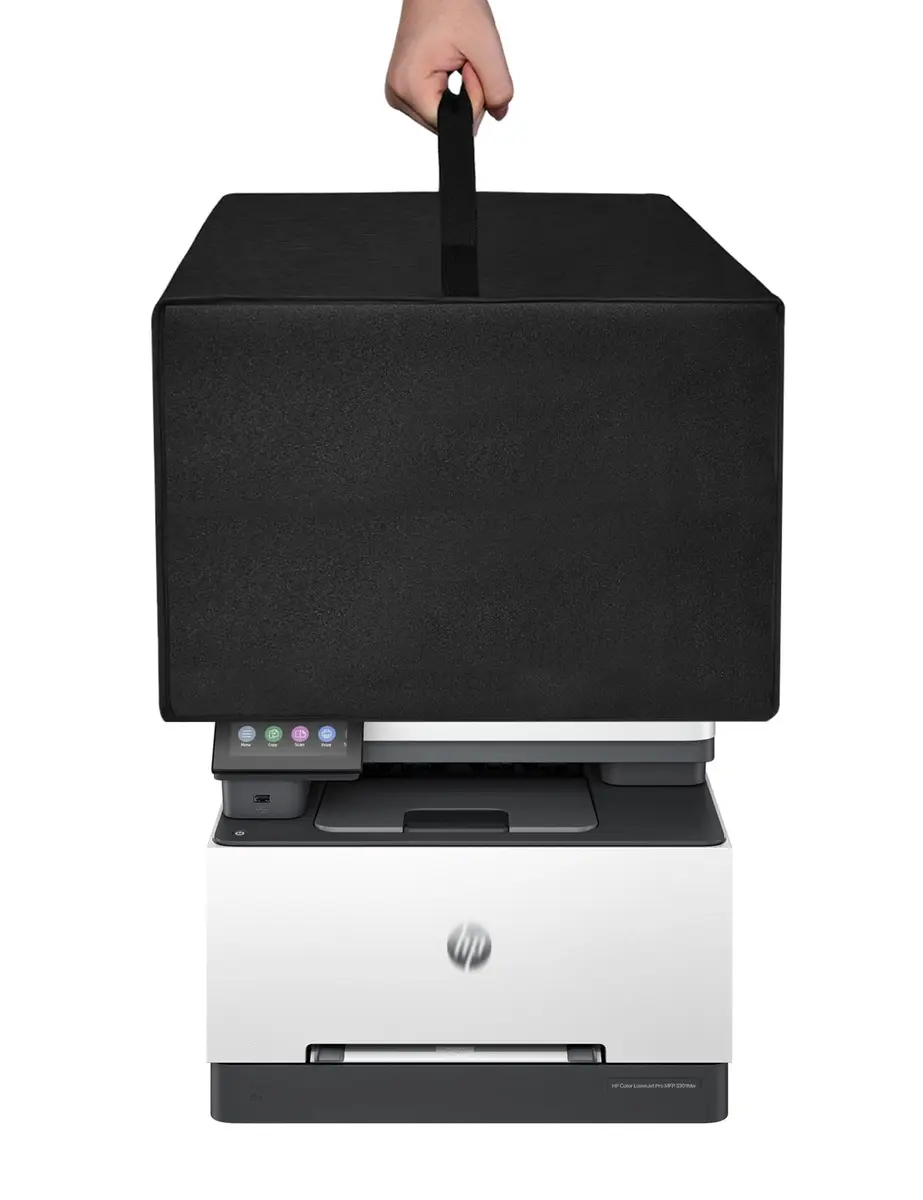KronosRising Printer Dust Cover for HP Pro MFP 4301fdw/3301fdw Wireless Laser Printer 48cm (18.9"D) x 49cm (19.3"W) x 35cm (13.8"H) | Heavy Duty 600D Nylon Antistatic Waterproof Protective Case - view 5