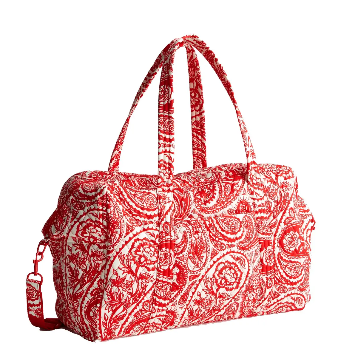 Vera Bradley Premium Cotton Miramar Weekender Travel Bag, Paisley Key | Spacious, Lightweight & Vibrant (70-120 chars) - main product image