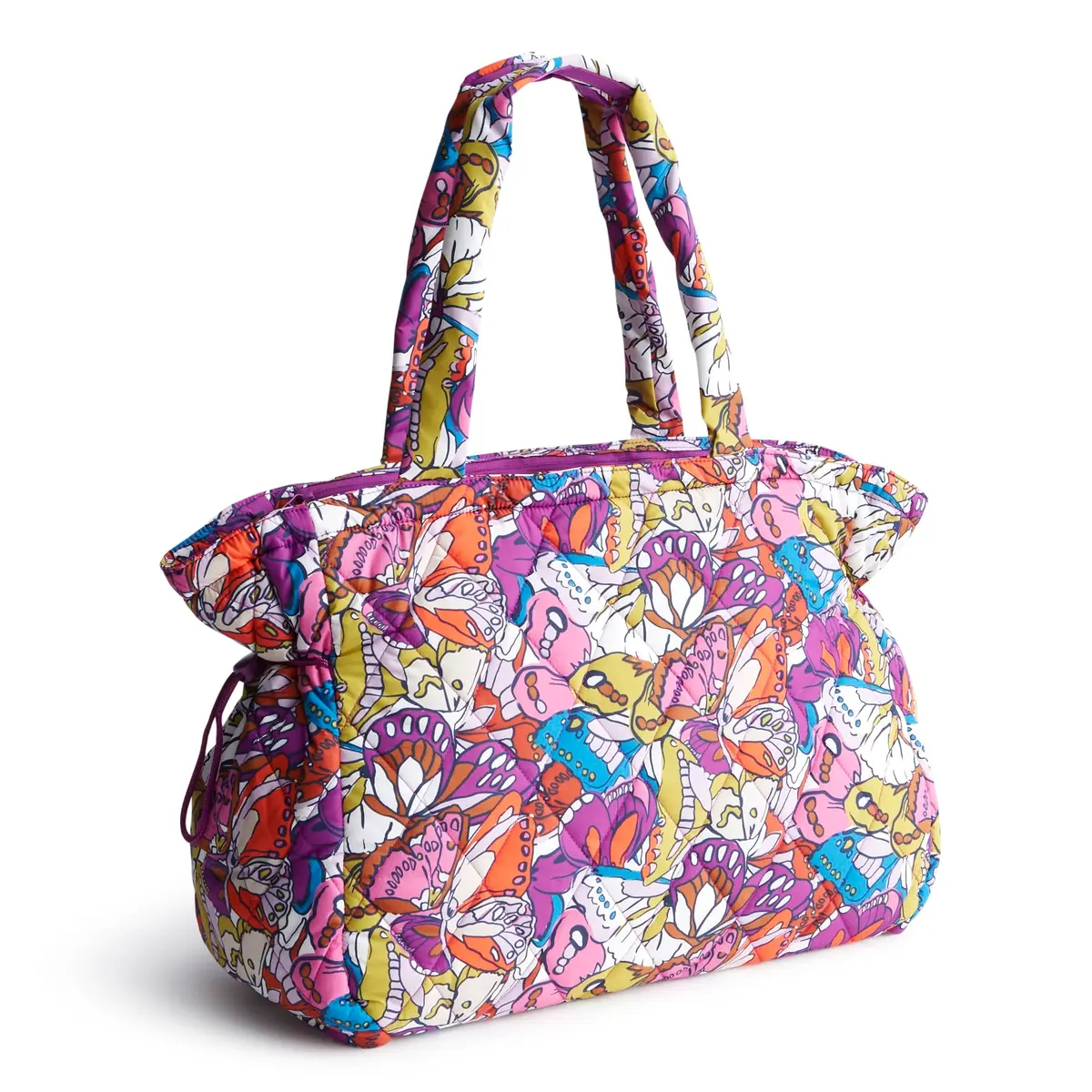 Vera Bradley Featherweight Knollton Travel Tote Bag Flutter | Lightweight, Stylish & Durable for Women - main product image