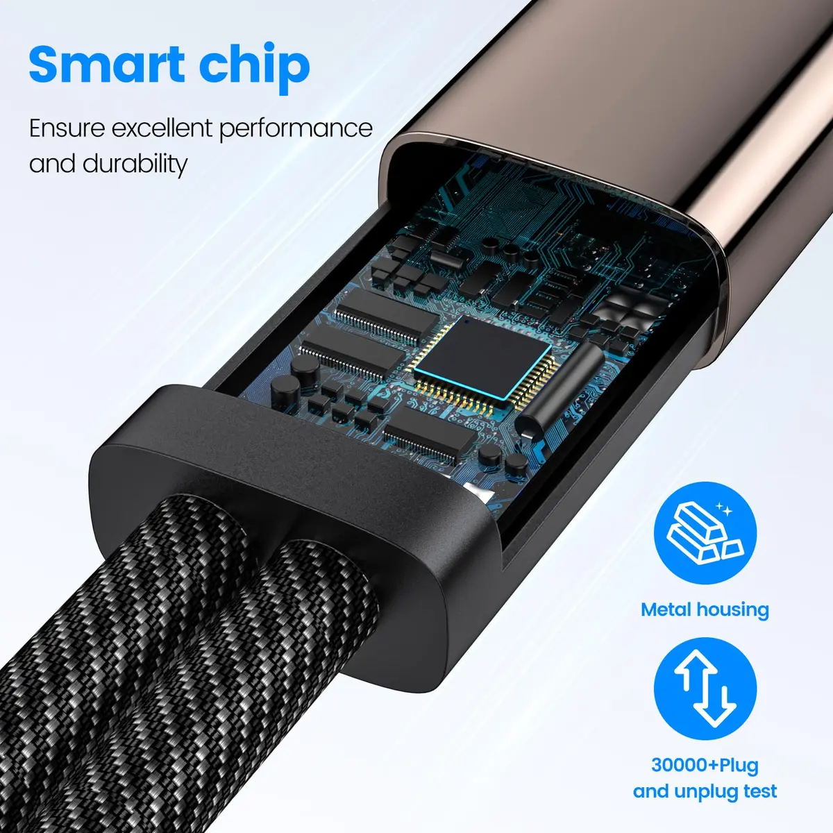 MOGOOD USB 3.0 Splitter Y Cable 25cm (9.8in) | Expands 1 USB-A to 2 Ports for Laptops & PCs - view 6