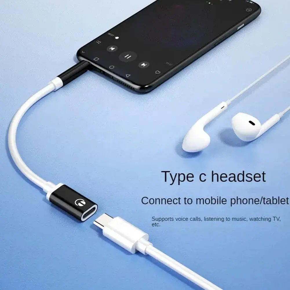Zenarao USB-C to 3.5mm Headphone Jack Adapter Pink | Connects USB-C Devices to 3.5mm Headphones - view 3