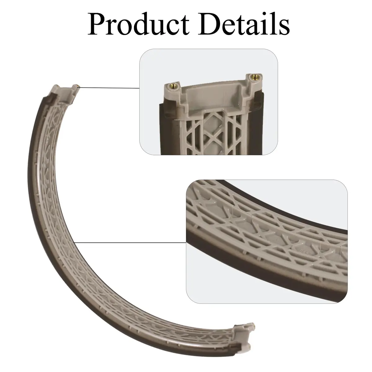Adhiper Studio Pro Replacement Headband & Hinge for Beats Studio Pro | Durable Repair Kit in Deep Brown - view 5