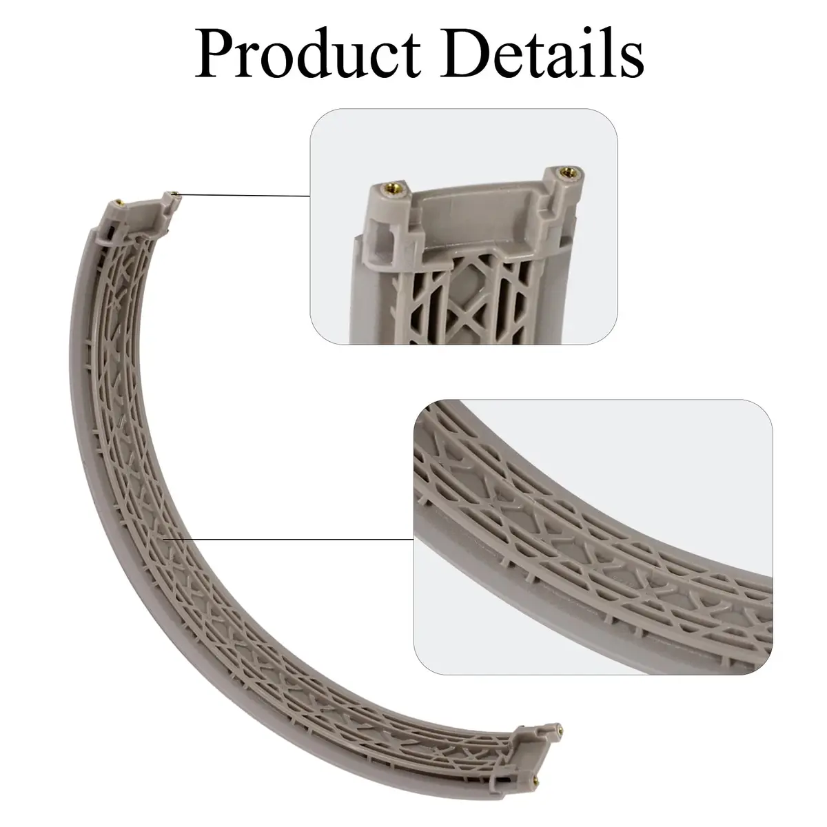 Adhiper Studio Pro Replacement Headband & Hinge Kit for Beats Studio Pro Headphones (Sandstone) | Durable Repair Parts Set - view 5