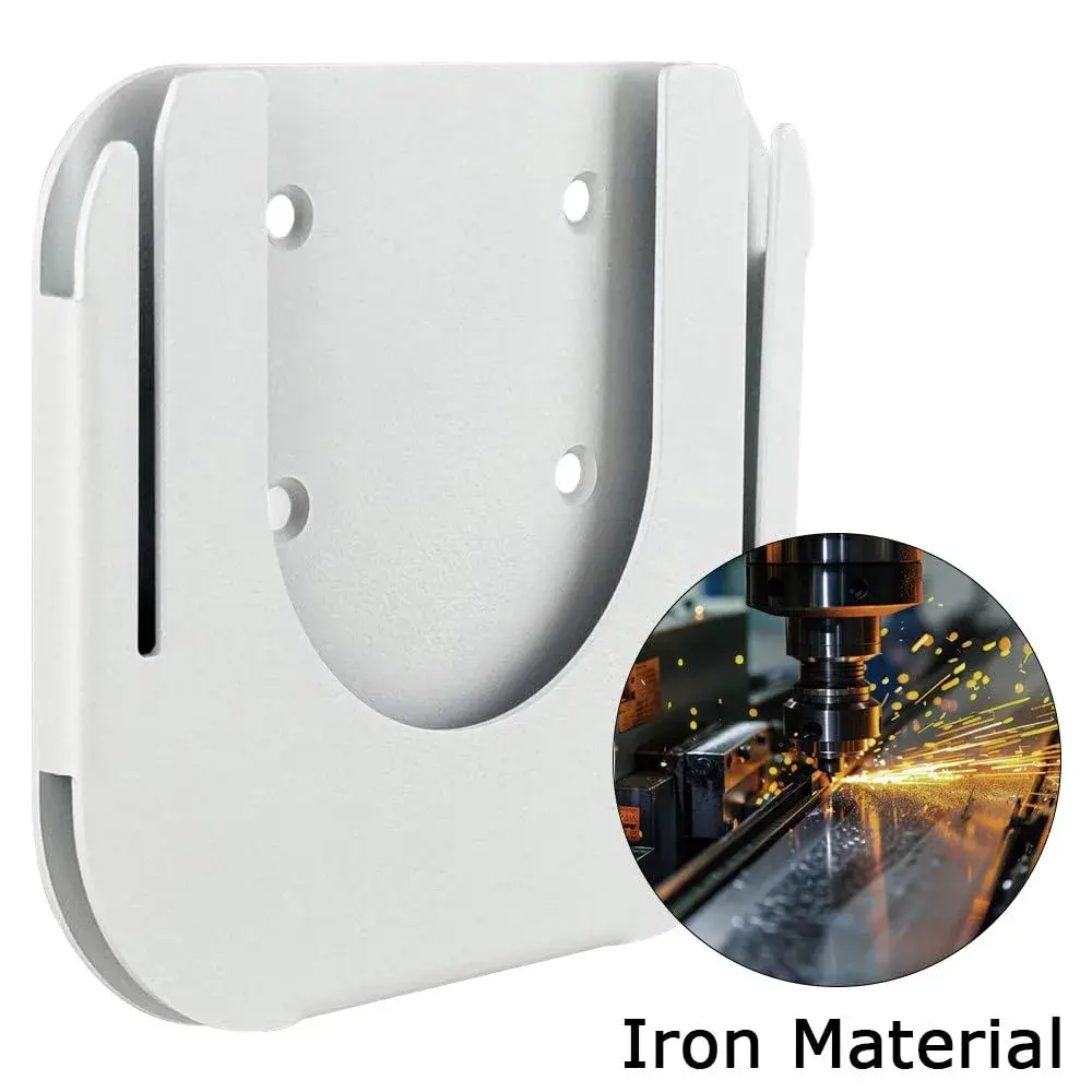 Chanvoo Drill-Free Wall Mount for Samsung Freestyle Projector & Freestyle 2 Accessories | White Steel Mount Shelf - view 7