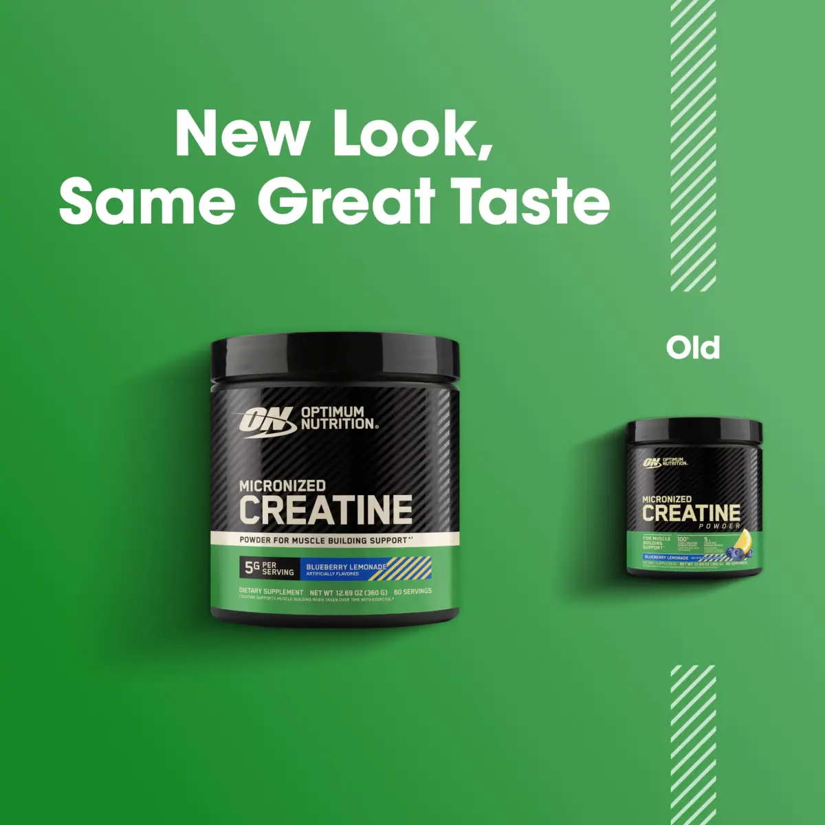 Optimum Nutrition Micronized Creatine Monohydrate Powder Blueberry Lemonade 12 Oz (340 g) | Supports Muscle Strength & Power - view 6
