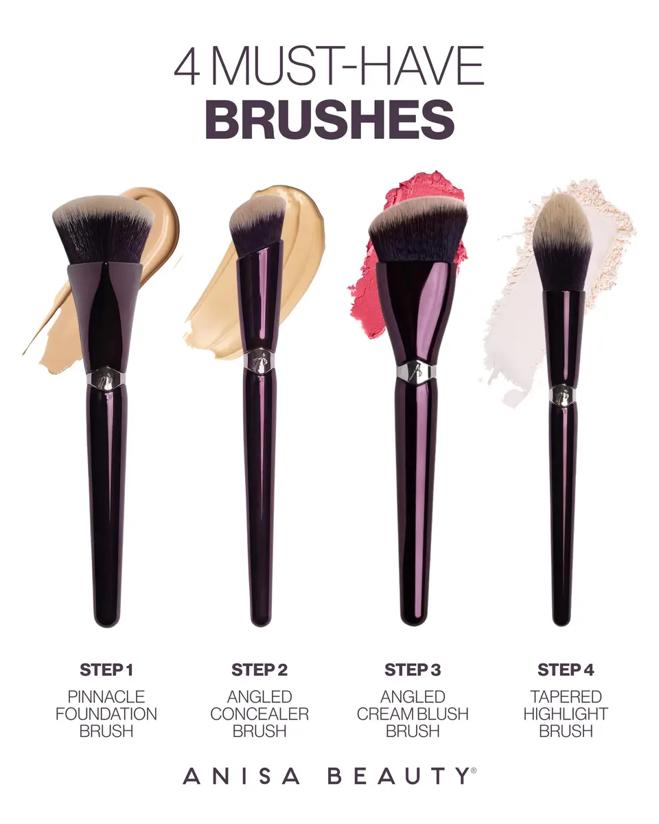 ANISA BEAUTY Eye Primer Brush, Professional Makeup Brush | Flawless, Vegan & Cruelty-Free - view 7