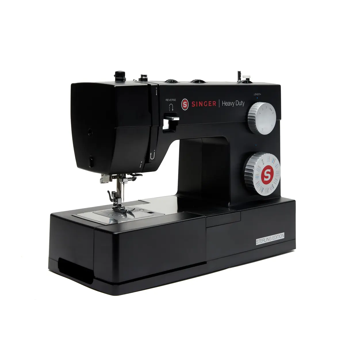 SINGER 4432 Sterling Heavy Duty Sewing Machine 15.5"D x 6.25"W x 12"H | 32 Stitches, Rugged Power - view 6