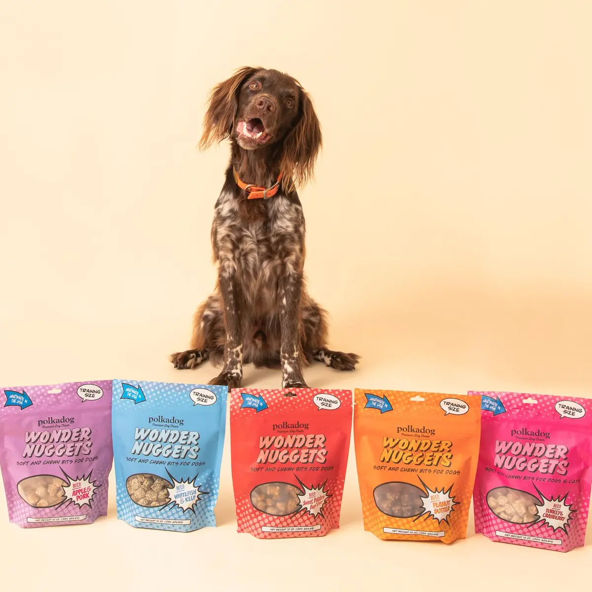 Polkadog Whitefish & Kelp Wonder Nuggets | Soft & Chewy Dog Treats, 10oz - view 8