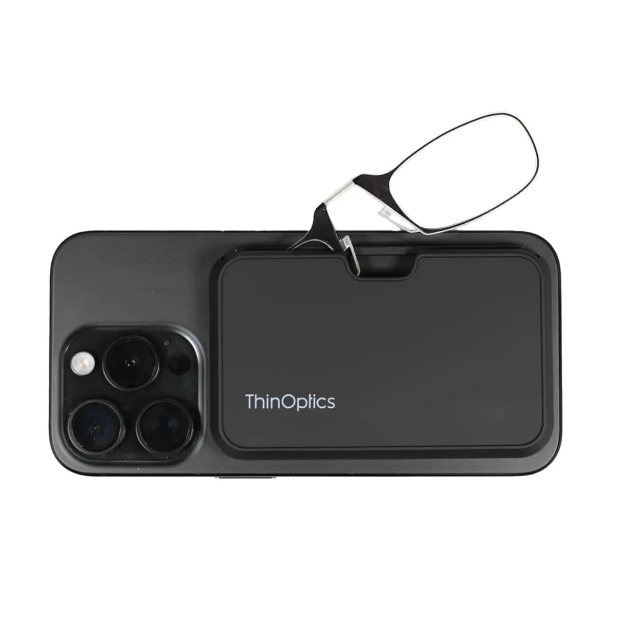 ThinOptics Readers with MagSafe Compatible Case - Armless On-Nose Reading Glasses 1.0x (44.45mm Lens Width) - view 2