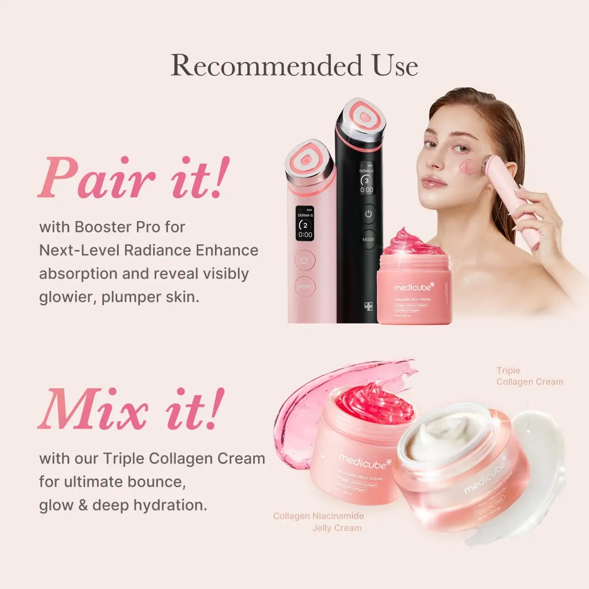 medicube Collagen Jelly Cream with Niacinamide 50ml (1.69 fl oz) | Korean Skincare for Glass Glow - view 6