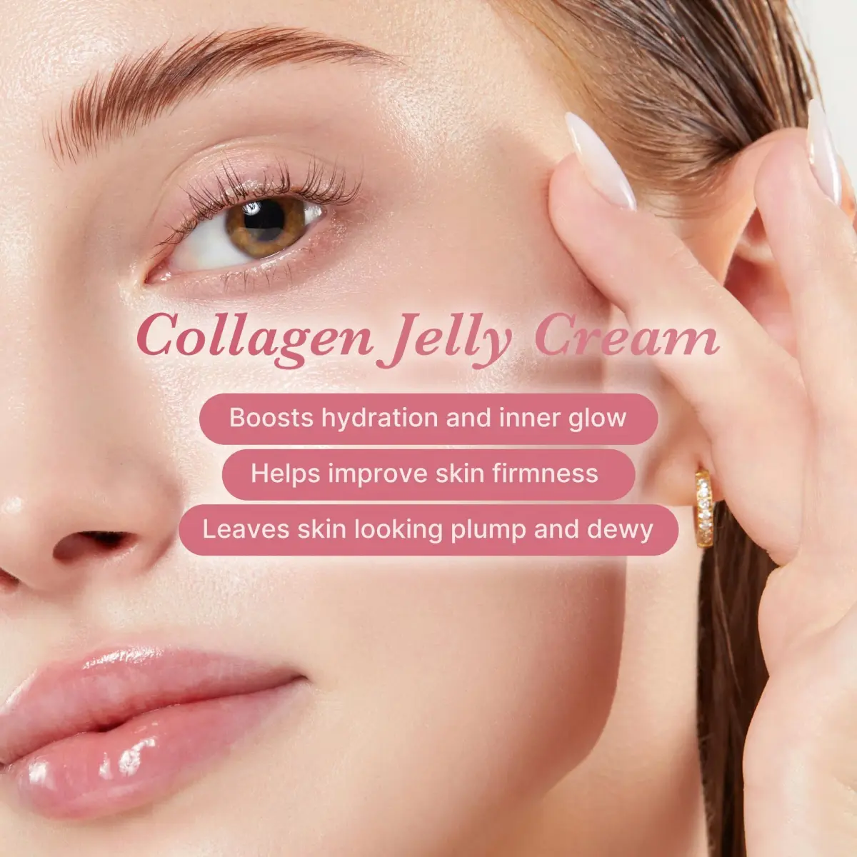 medicube Collagen Jelly Cream with Niacinamide 50ml (1.69 fl oz) | Korean Skincare for Glass Glow - view 7
