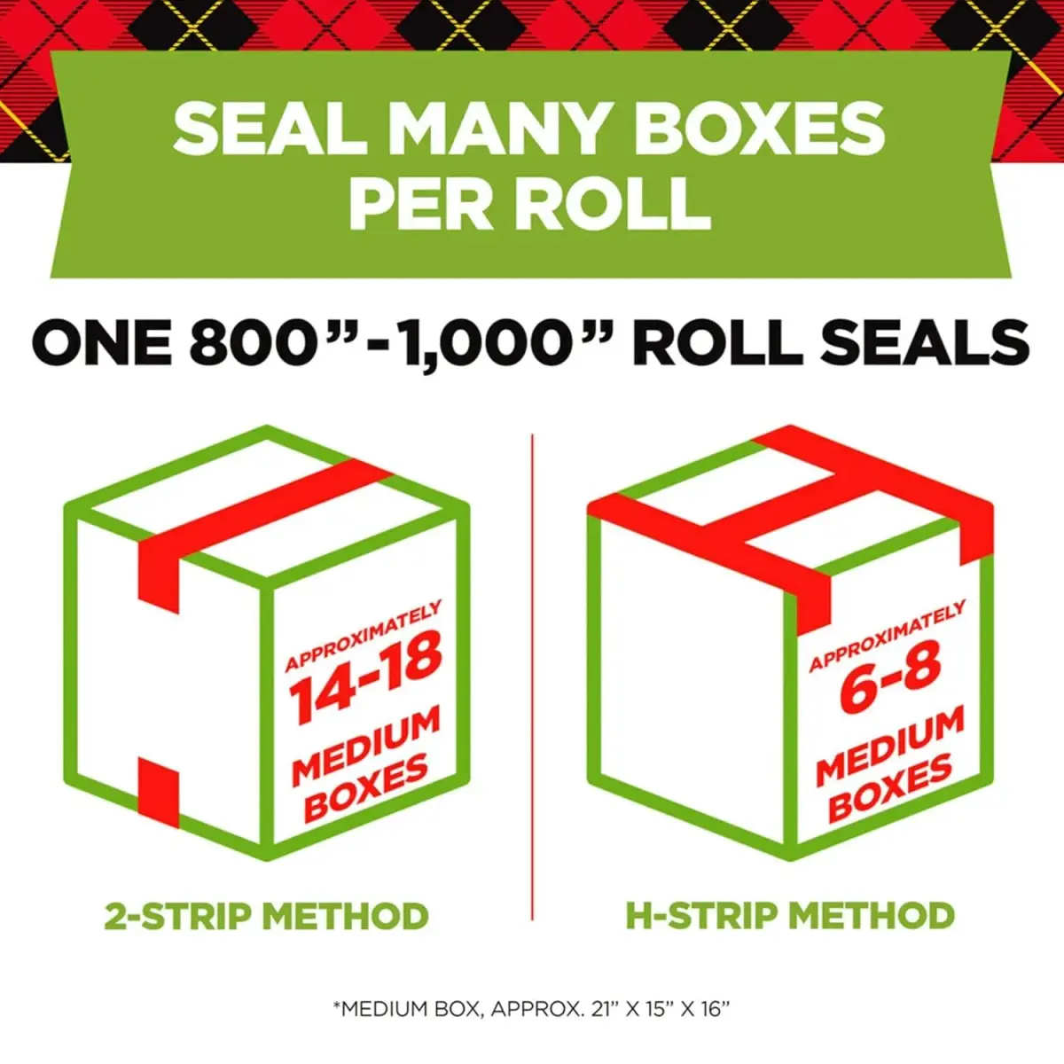 Scotch Sure Start Packing Tape with Dispensers, Clear, 4.8cm (1.88 inch) x 22.2 Yard, 2 Rolls | Quiet Unwind & Easy Start - view 3