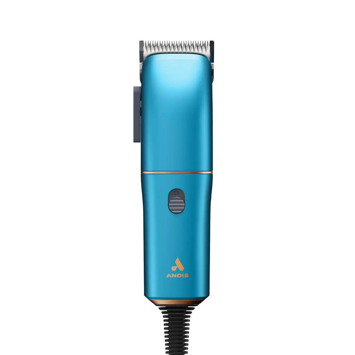 Andis Easy Clip Adjustable Blade Corded Dog Clipper 11-Pc Kit, Blue | Powerful Rotary Motor & Titanium-Coated Blades - main product image