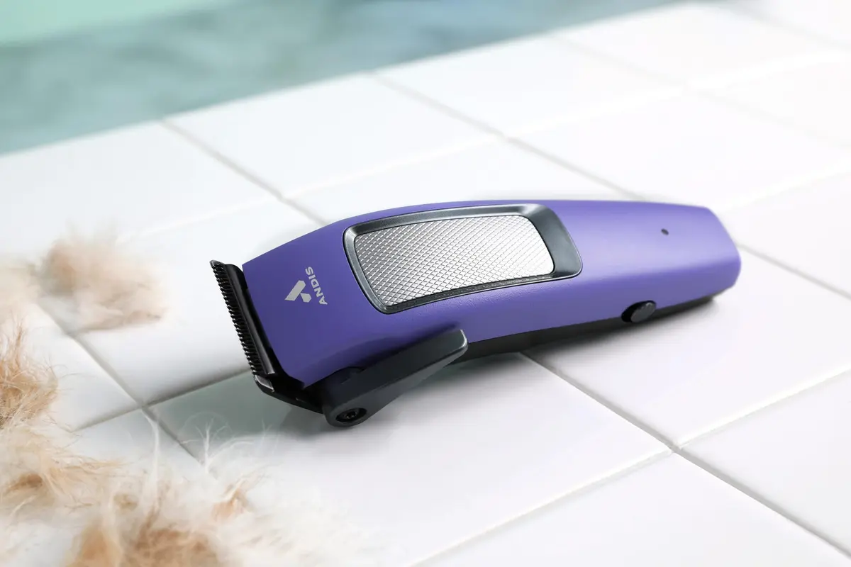 Andis Easy Clip Cordless II Dog Clipper 10-Pc Kit Purple | Lightweight Cordless Grooming - view 6
