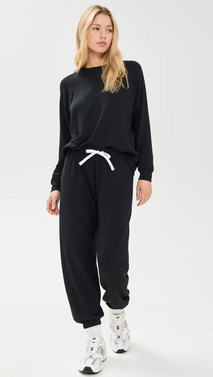 Splits59 Andie Fleece Sweatshirt X-Small | Oversized Rayon Blend Sweatshirt for Women - view 5