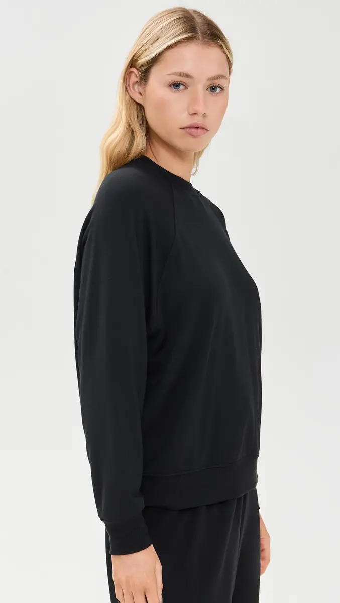 Splits59 Andie Fleece Sweatshirt X-Small | Oversized Rayon Blend Sweatshirt for Women - view 4