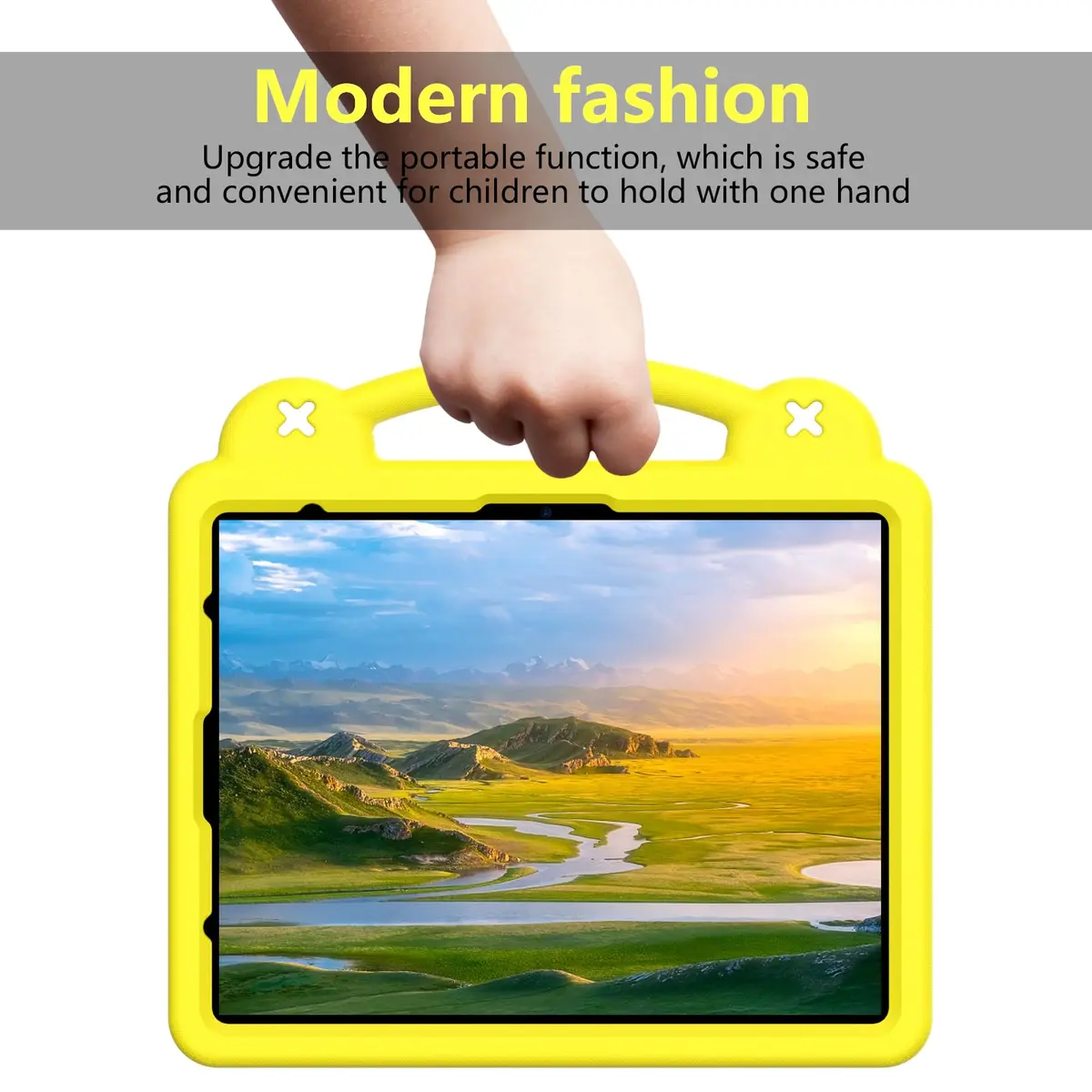 UUcovers Kids Case for iPad Air 13 /Pro 13/12.9 inch | Shockproof, Adjustable Stand & Pencil Holder - view 5