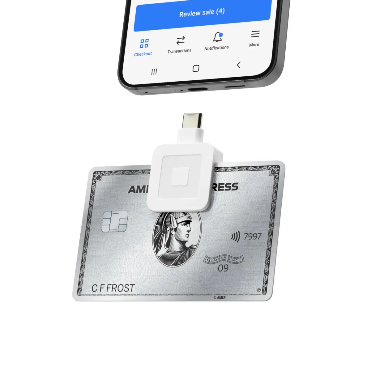 Square Reader for magstripe (USB-C) | Authentic Payment Solution for India - view 6