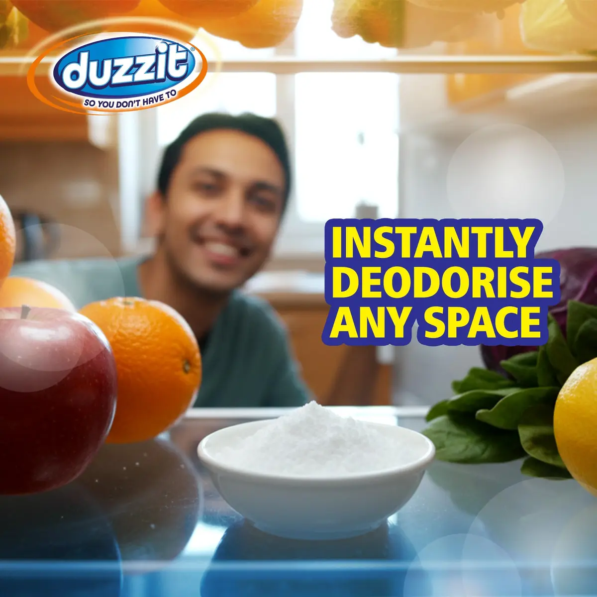 Duzzit Natural Baking Soda Cleaner 350g | Multi-Purpose Household Deodorizer & Stain Remover - view 4