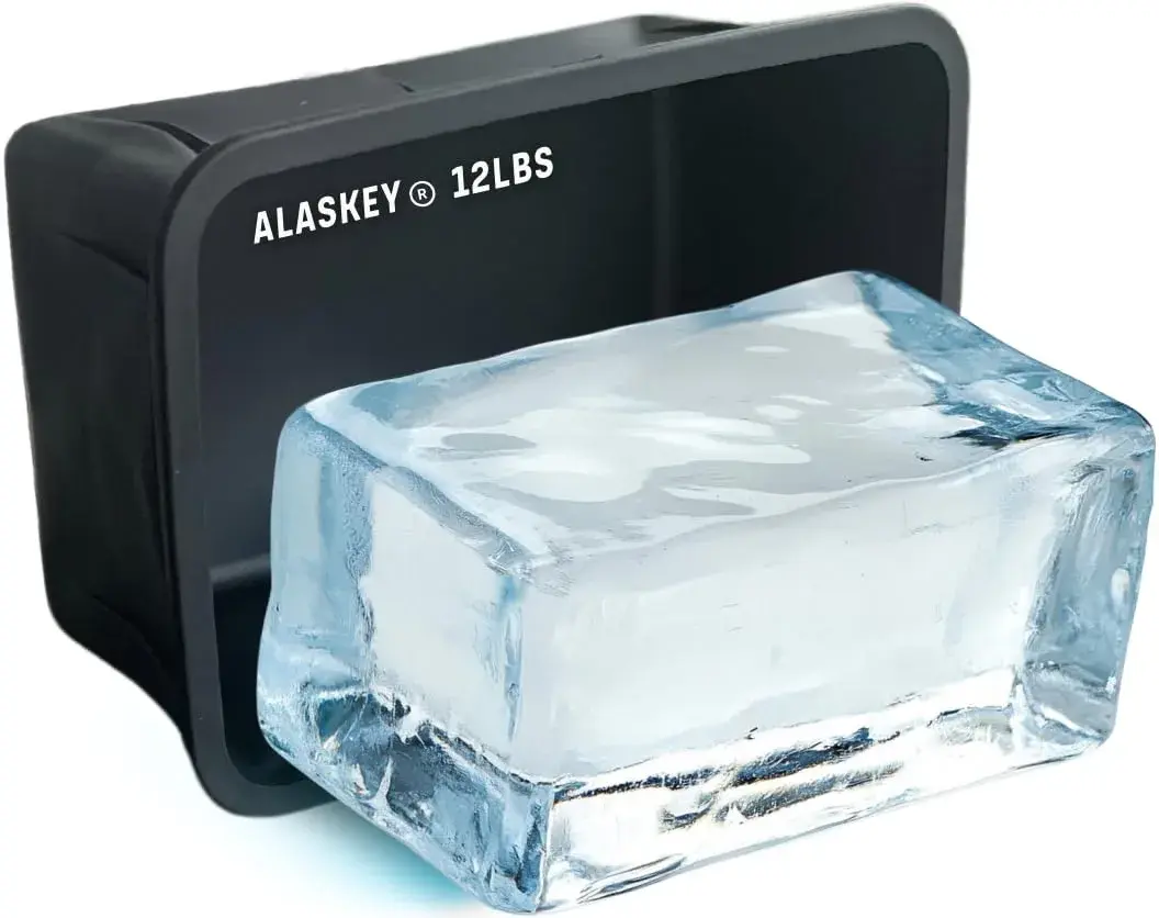 Alaskey 12 lbs Single Ice Block Mold for Giant Ice Cubes - main product image