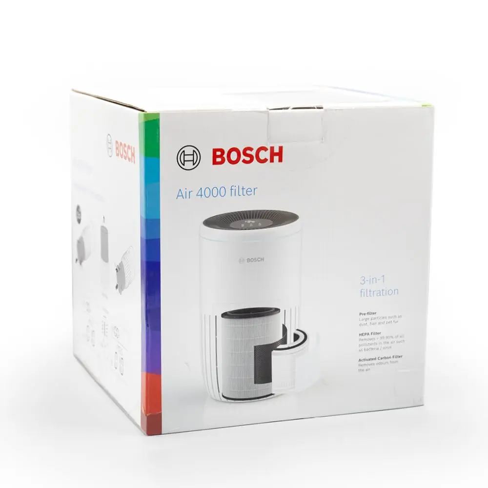 Bosch Thermotechnology Air 4000 Replacement Filter 9" x 9.1" x 9" | 3-in-1 HEPA & Carbon Filter - view 3