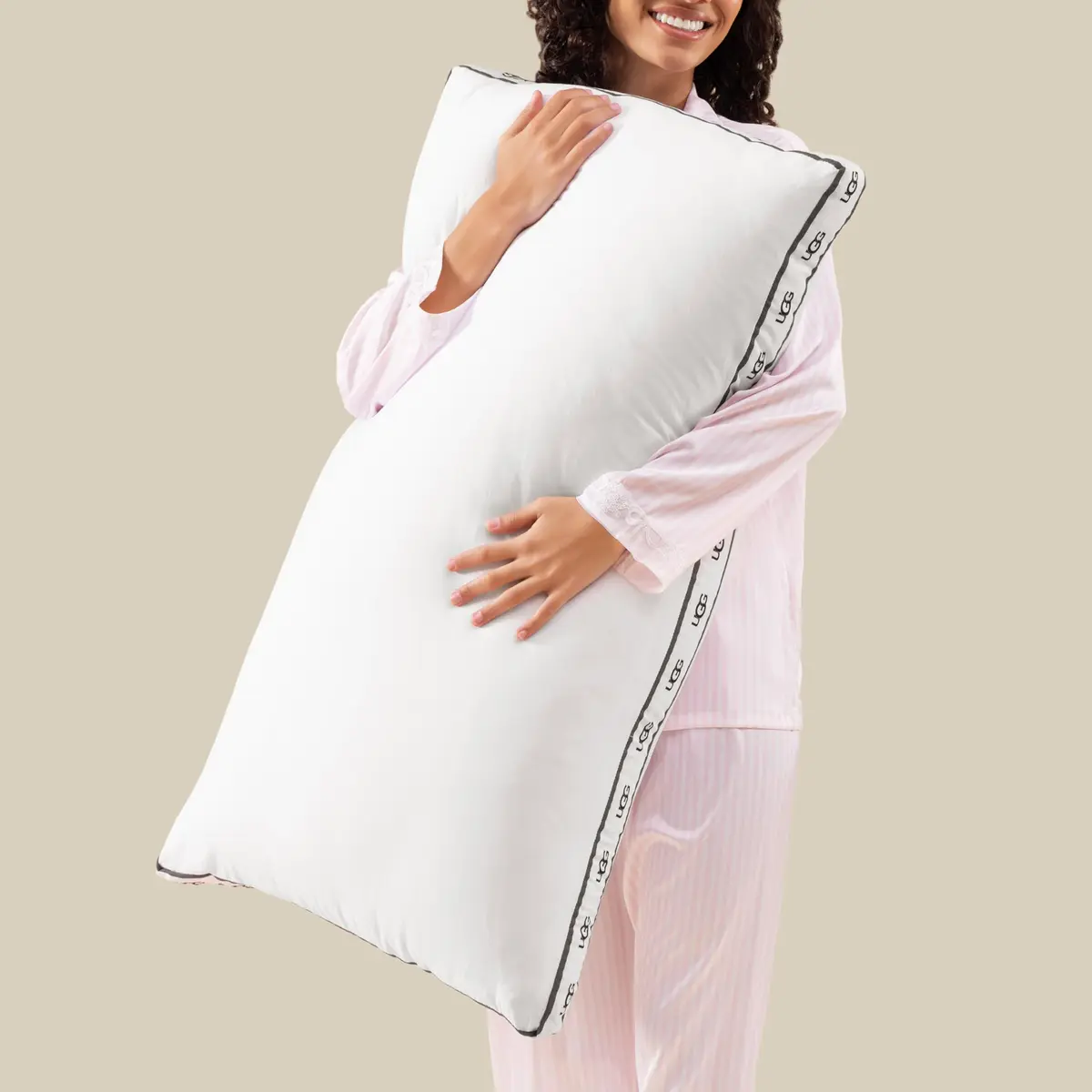 UGG Devon King Bed Pillow 50cm x 91cm (20" x 36") | Hotel-Quality Support for All Sleepers - view 2