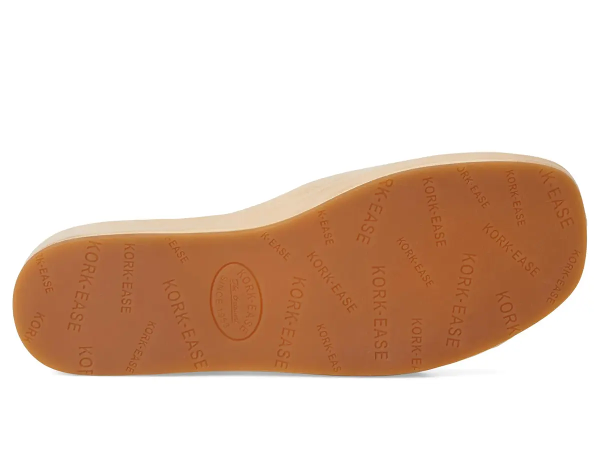 KORK-EASE Women's Mesa Gold 8 M | Stylish Leather Slide Sandal for Women in India - view 5