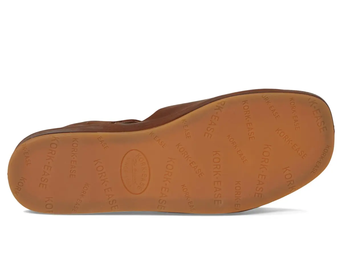 KORK-EASE Women's Mona Brown 10 M | Casual Flat Sandal with Leather Upper & Cushioned Footbed - view 5