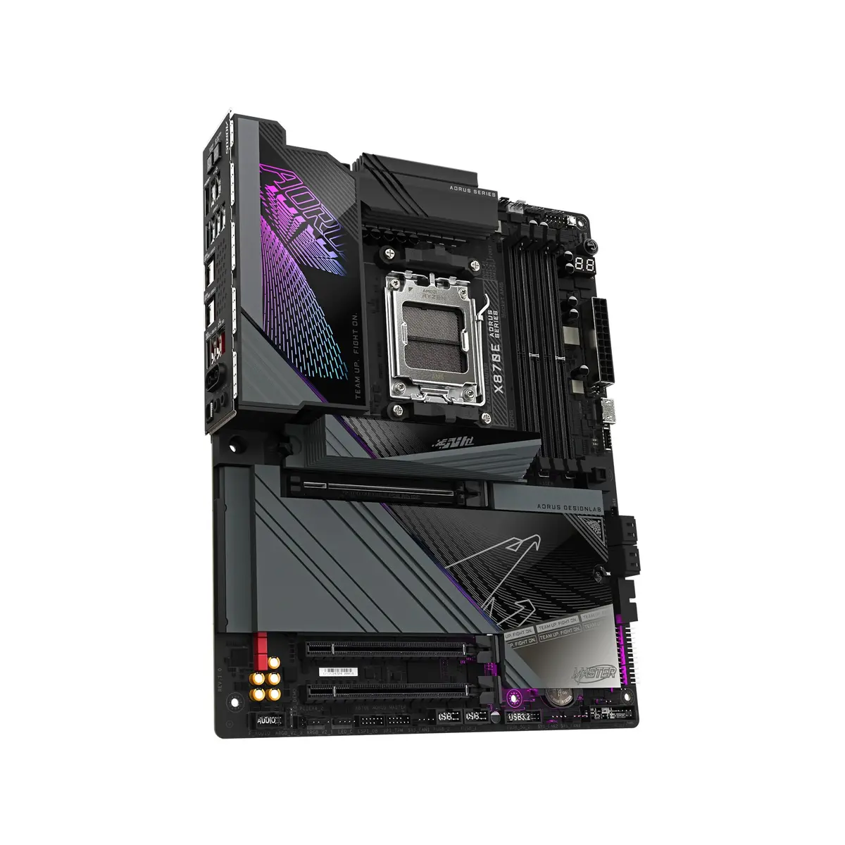 GIGABYTE X870E AORUS Master AMD AM5 Motherboard | DDR5, PCIe 5.0, WIFI7, 5-Year Warranty - view 5