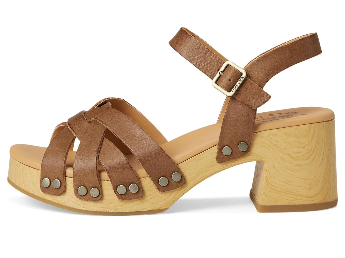 KORK-EASE Women's Ester Brown Terra 11 M | Retro Platform Sandal for Casual & Summer Wear - view 4