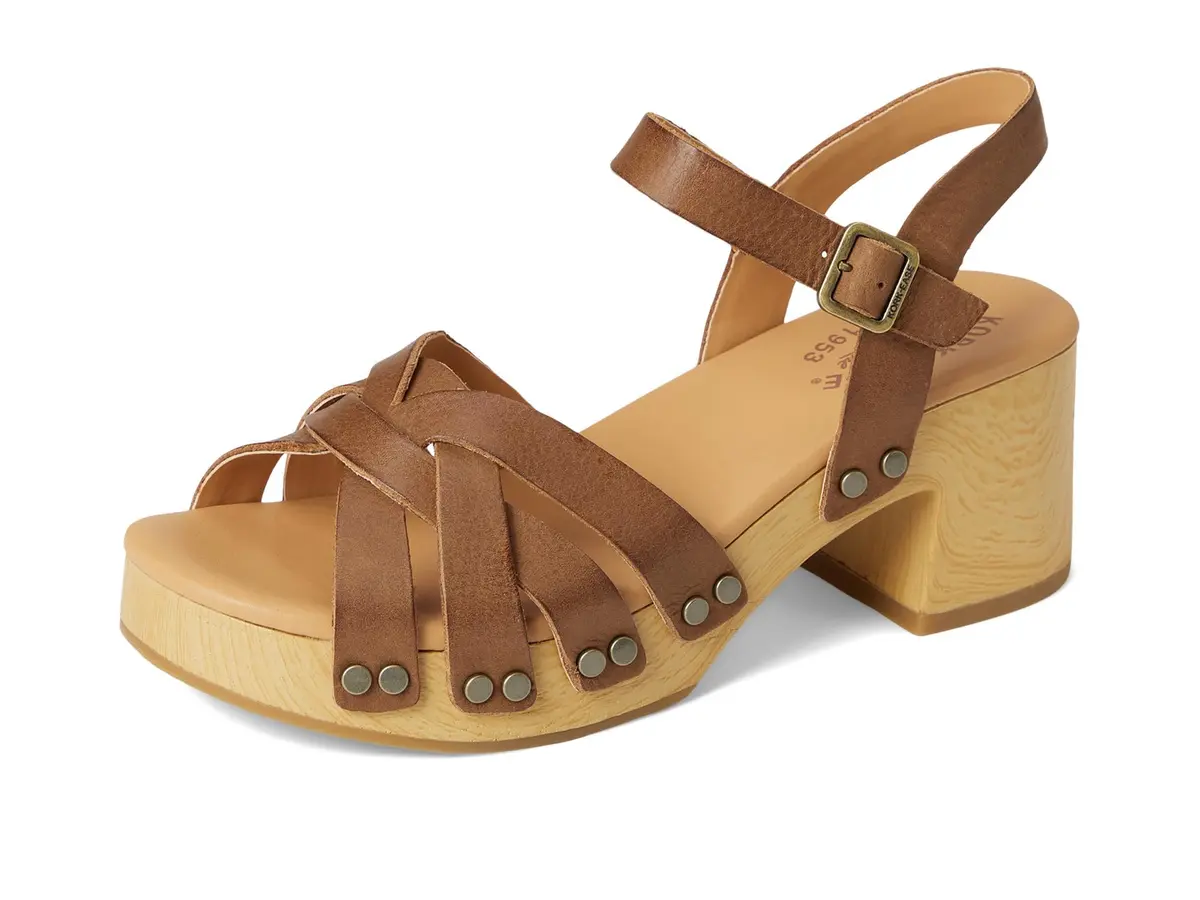 KORK-EASE Women's Ester Brown Terra 11 M | Retro Platform Sandal for Casual & Summer Wear - view 7