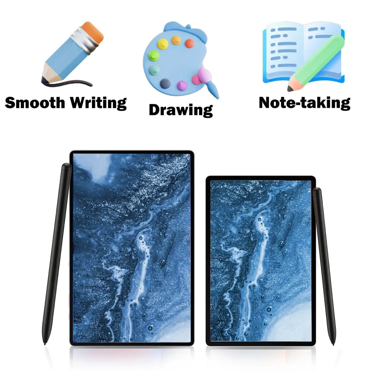 Peixiong Replacement S Pen for Samsung Galaxy Tab S10+/S10 Ultra Stylus Touch S Pen, Black | 4096 Pressure Sensitivity - view 5