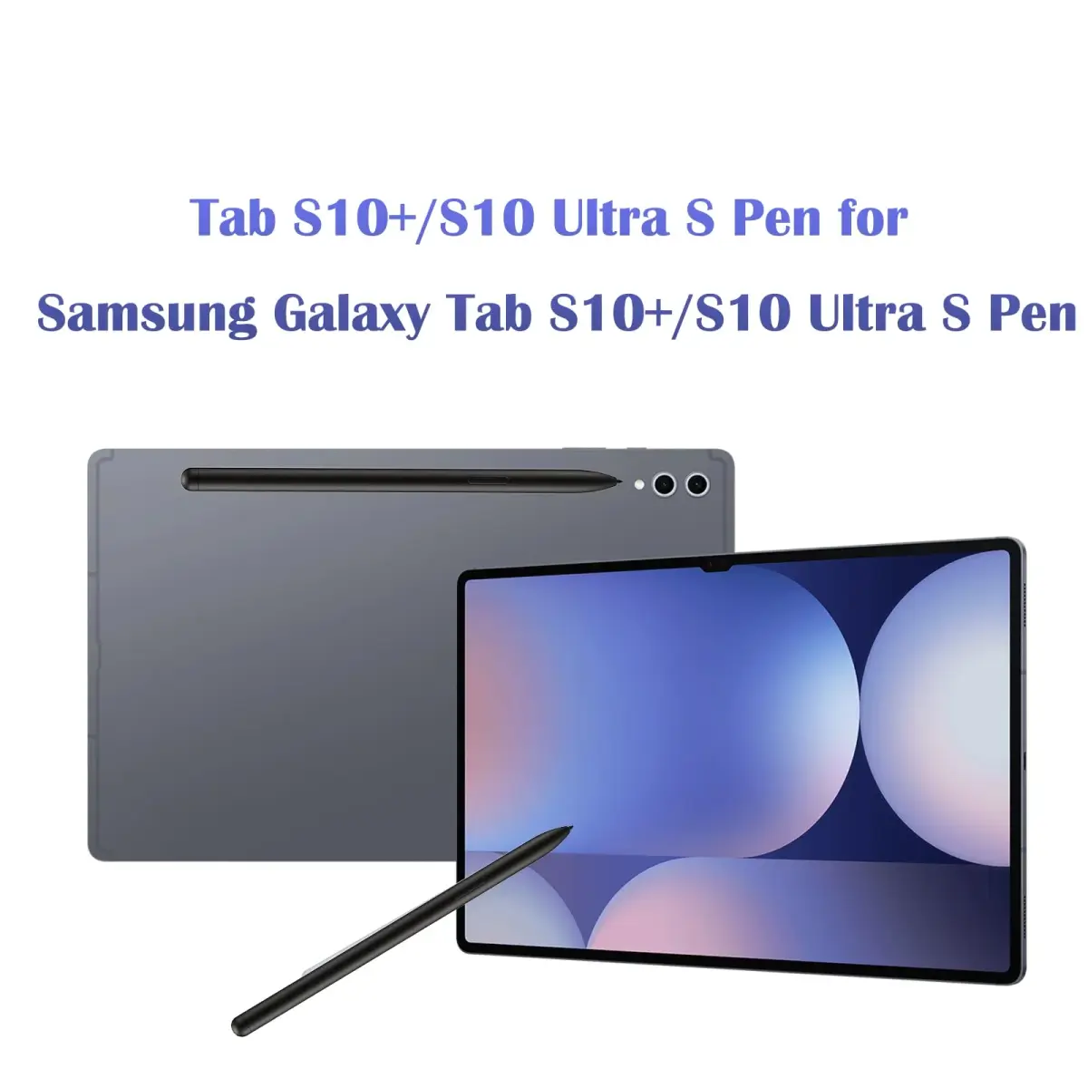 Peixiong Replacement S Pen for Samsung Galaxy Tab S10+/S10 Ultra Stylus Touch S Pen, Black | 4096 Pressure Sensitivity - view 2